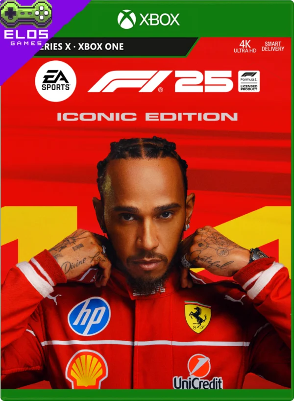 F1 25 – Iconic Edition Xbox Series X|S – Mídia Digital