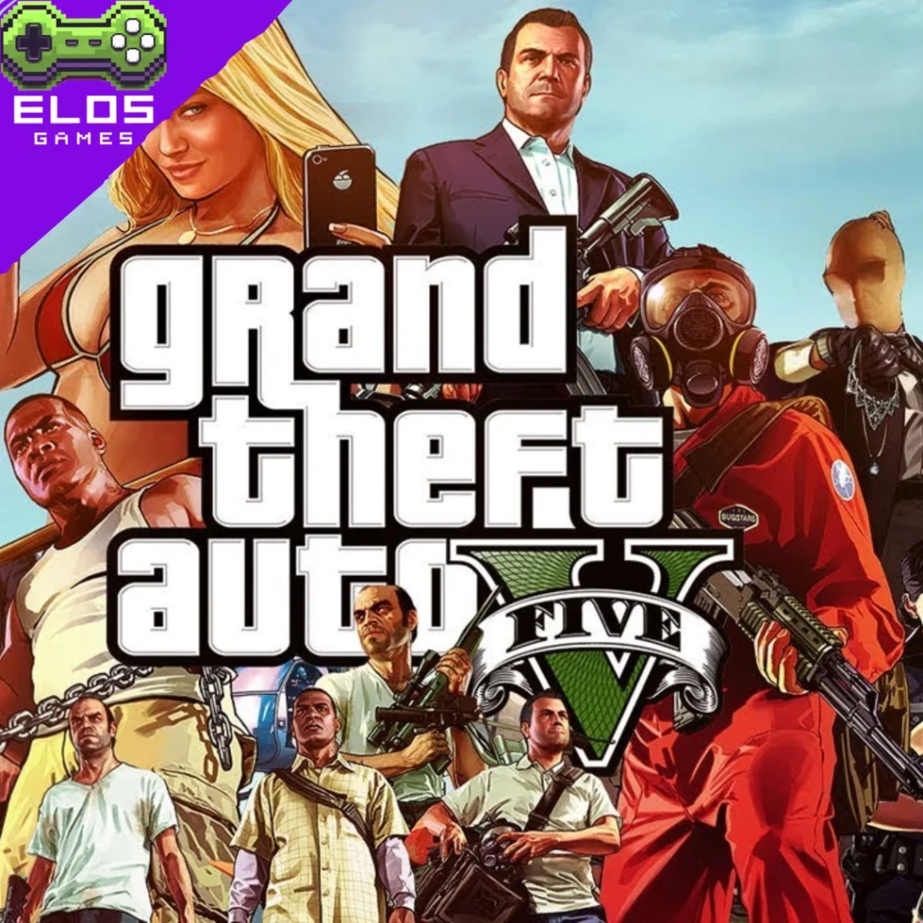 Capa do jogo Grand Theft Auto V