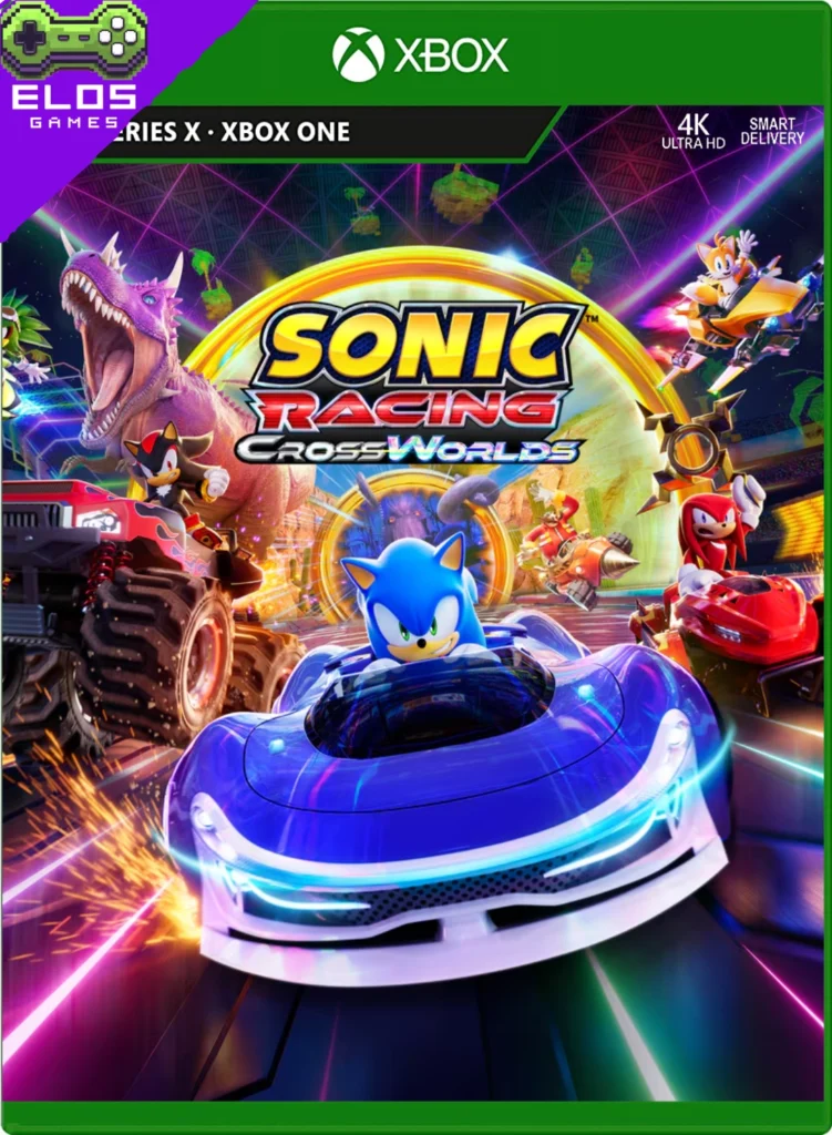 Capa do jogo Sonic Racing CrossWorlds Xbox