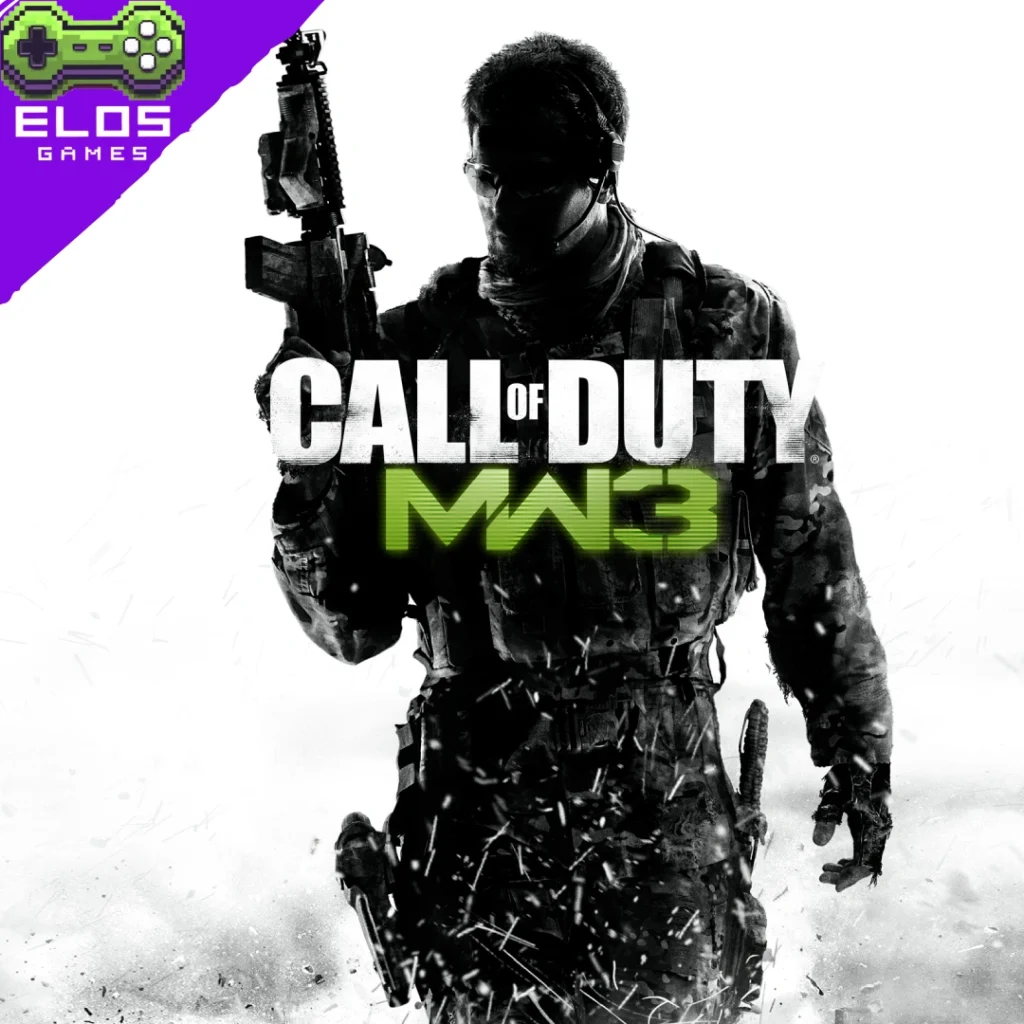 Soldado armado na capa de Call of Duty MW3