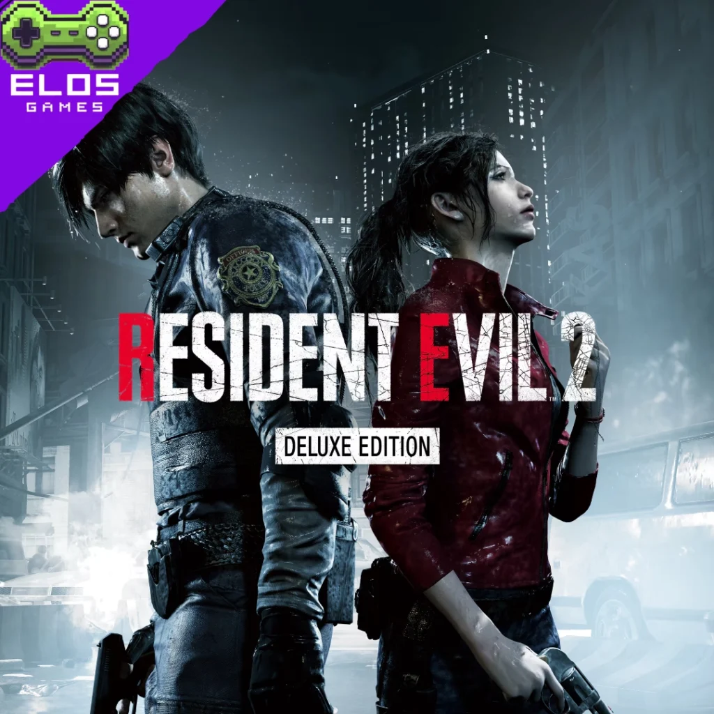 Leon e Claire em Resident Evil 2 Deluxe