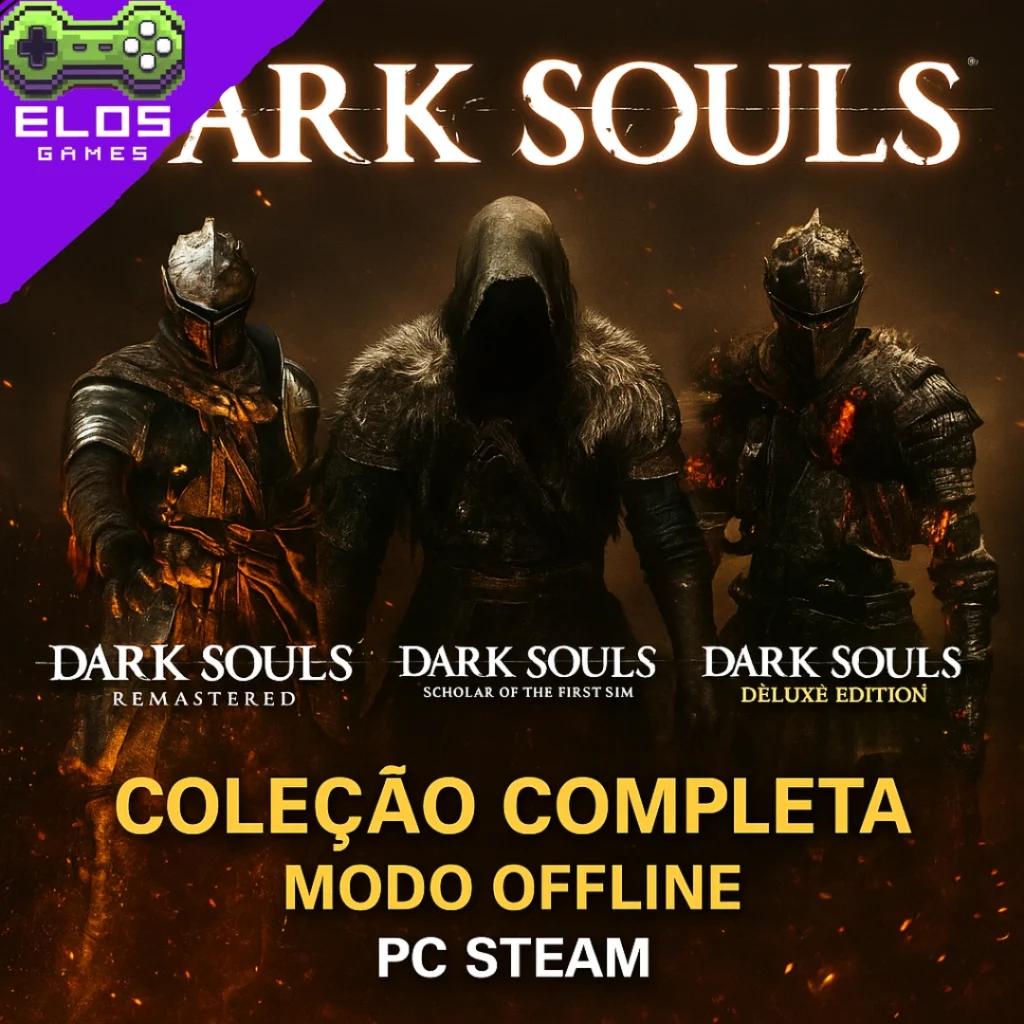 coleção completa dark souls pc steam offline