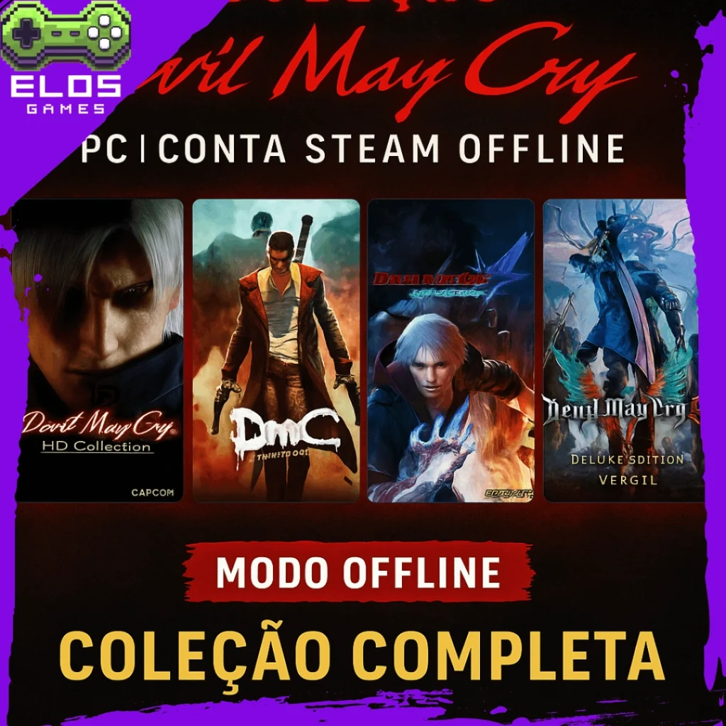 coleção completa devil may cry pc steam offline