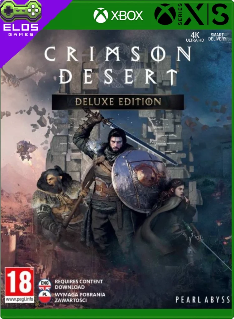 Capa do jogo Crimson Desert Deluxe Edition