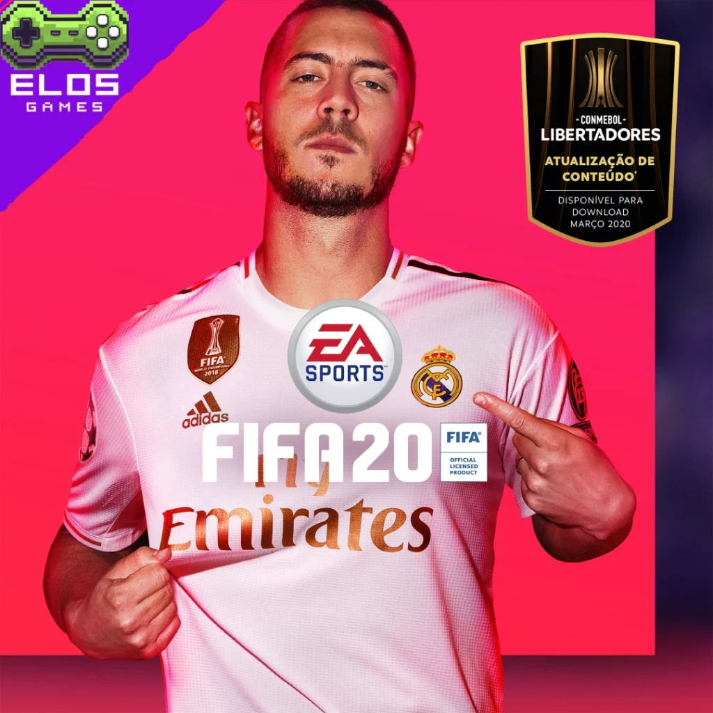 Jogador com camisa do Real Madrid FIFA 20