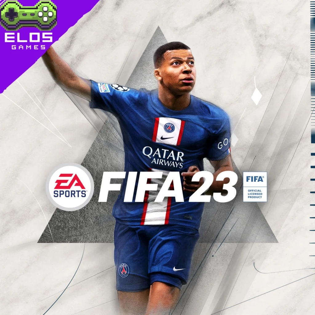 Jogador de futebol na capa do FIFA 23
