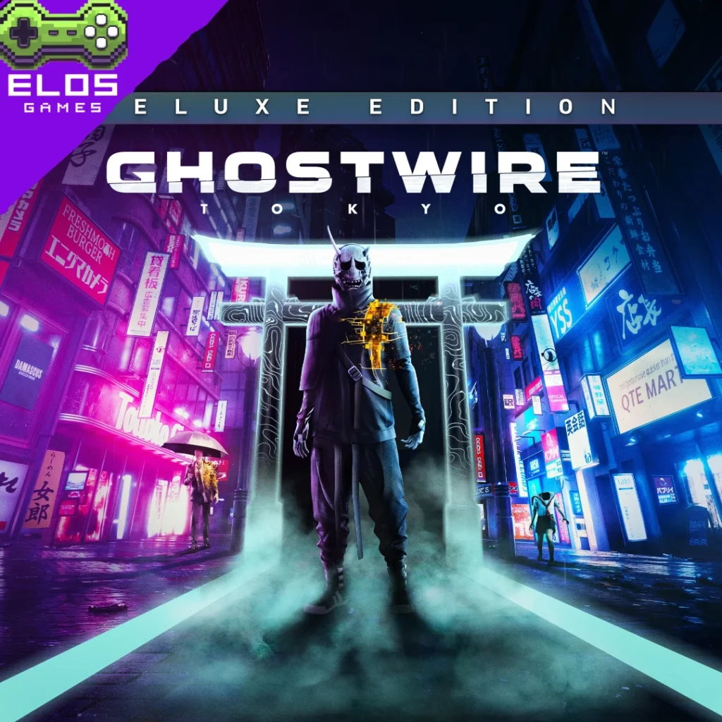 Capa do jogo Ghostwire Tokyo Deluxe Edition