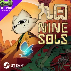 Arte do jogo Nine Sols com personagem felino