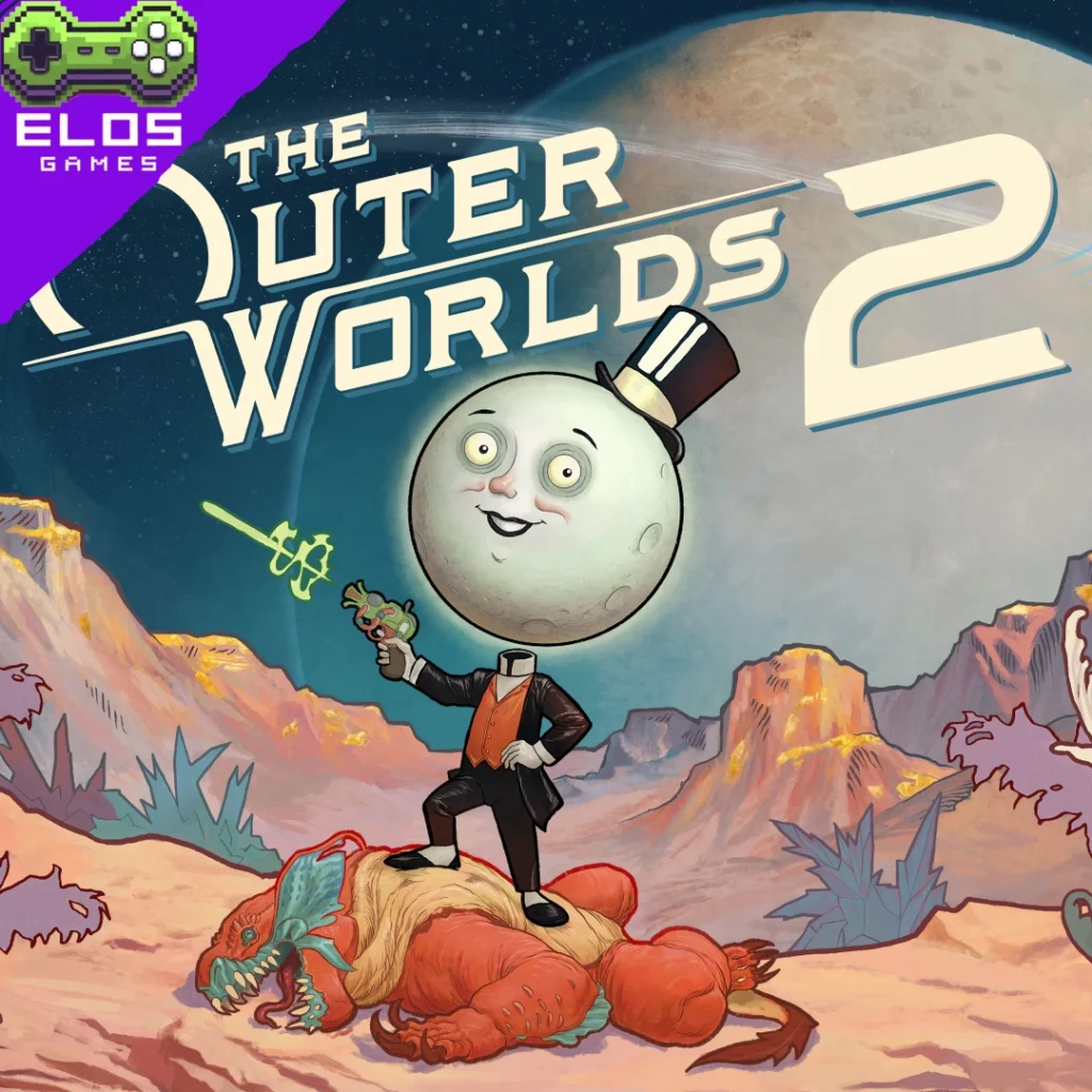 Capa ilustrada de The Outer Worlds 2