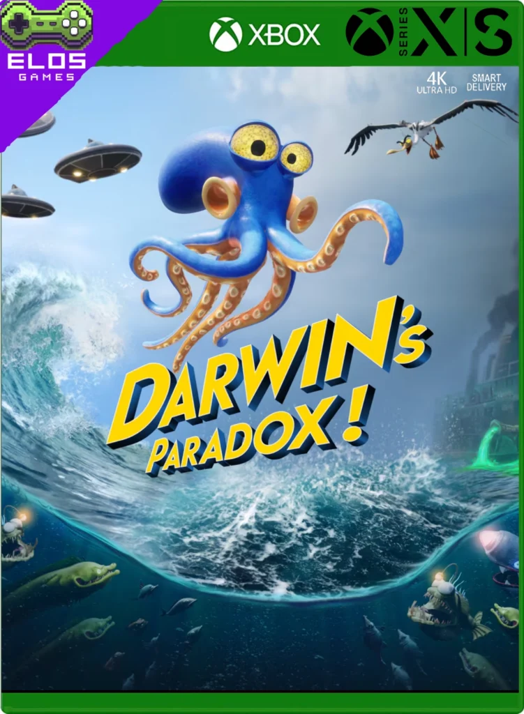 Polvo azul em capa de jogo submarino