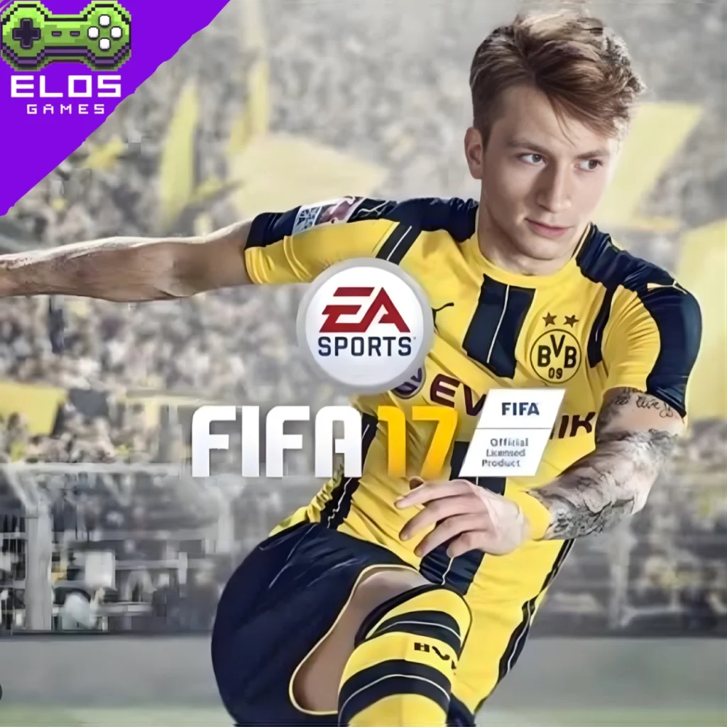 Capa do jogo FIFA 17 com jogador