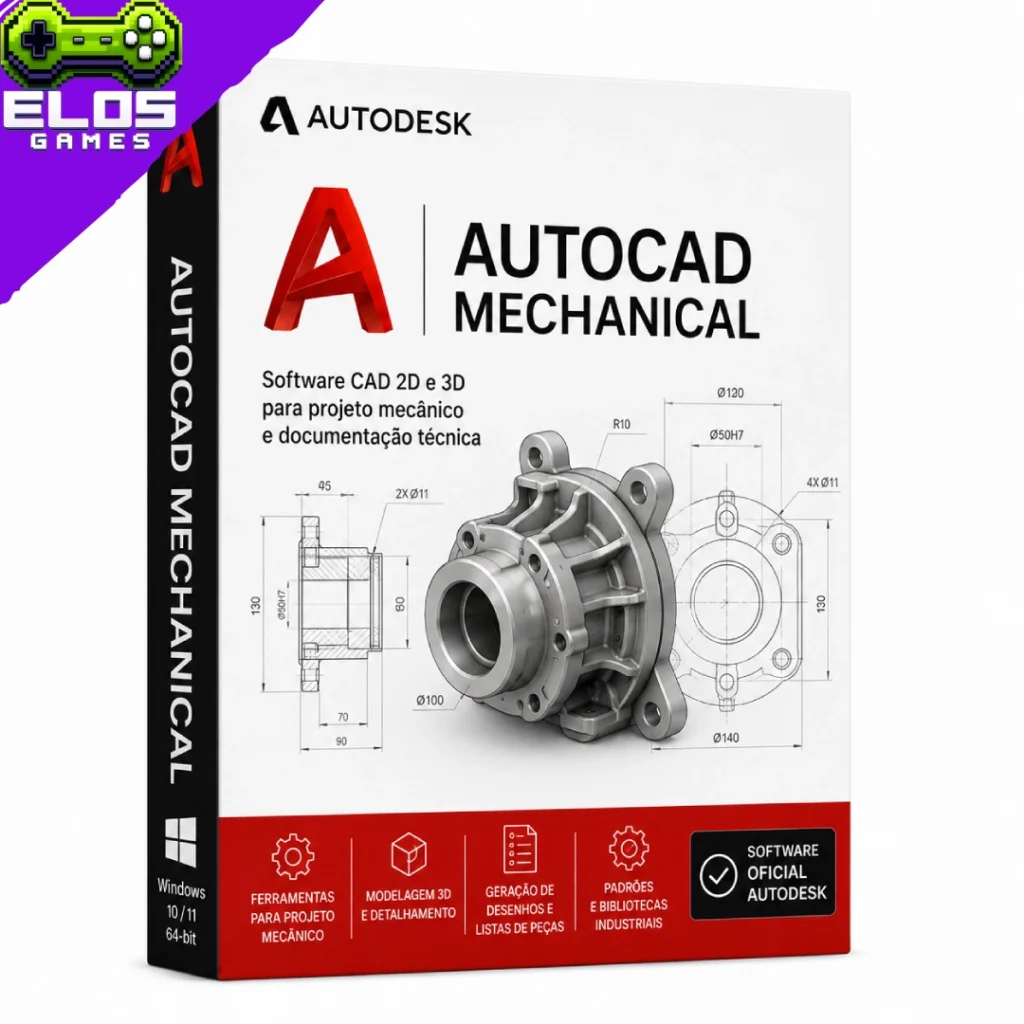 autocad mechanical 1 ano