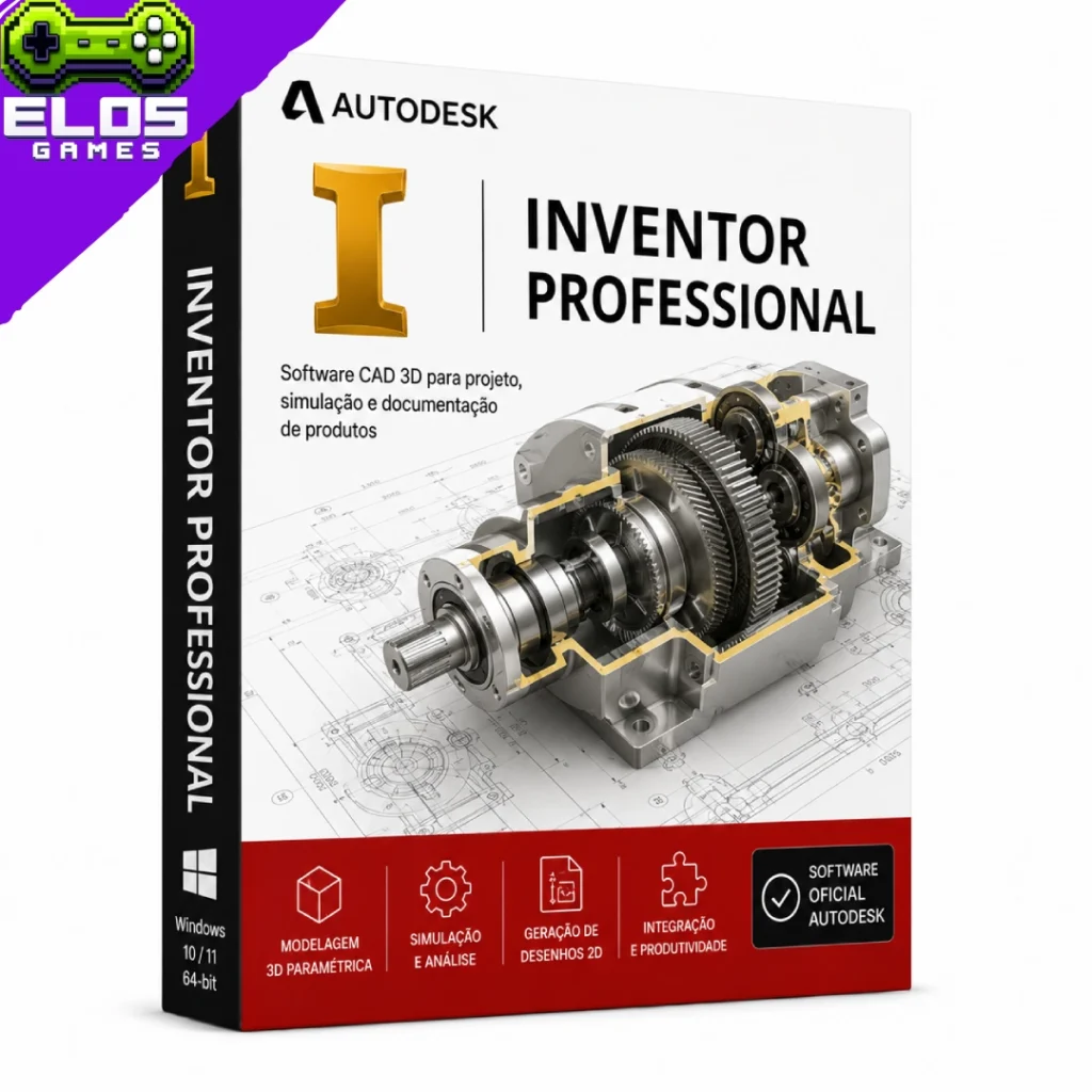 autodesk inventor professional 1 ano