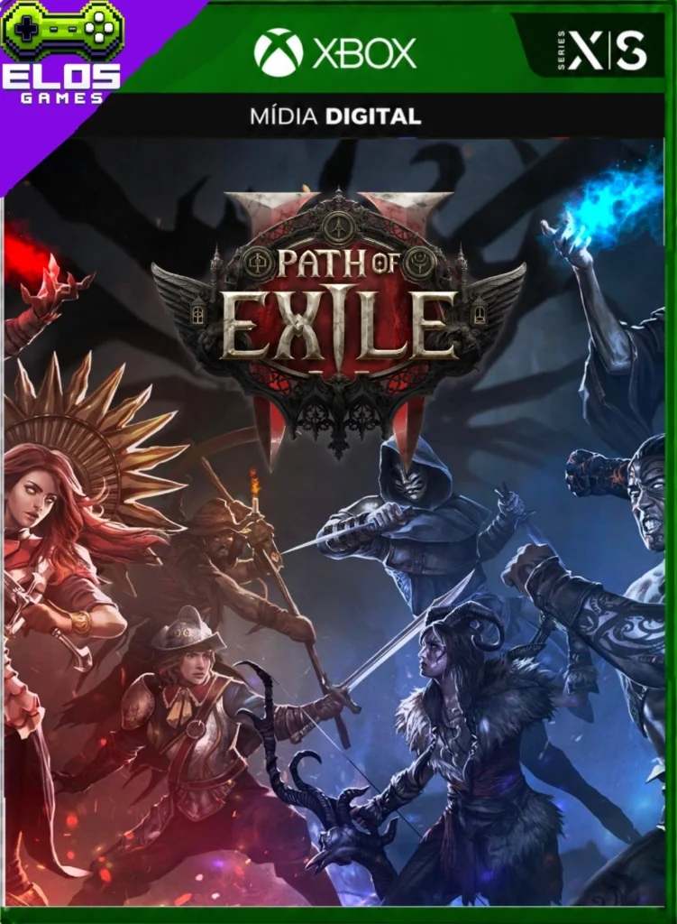 path of exile 2 xbox series x|s mídia digital