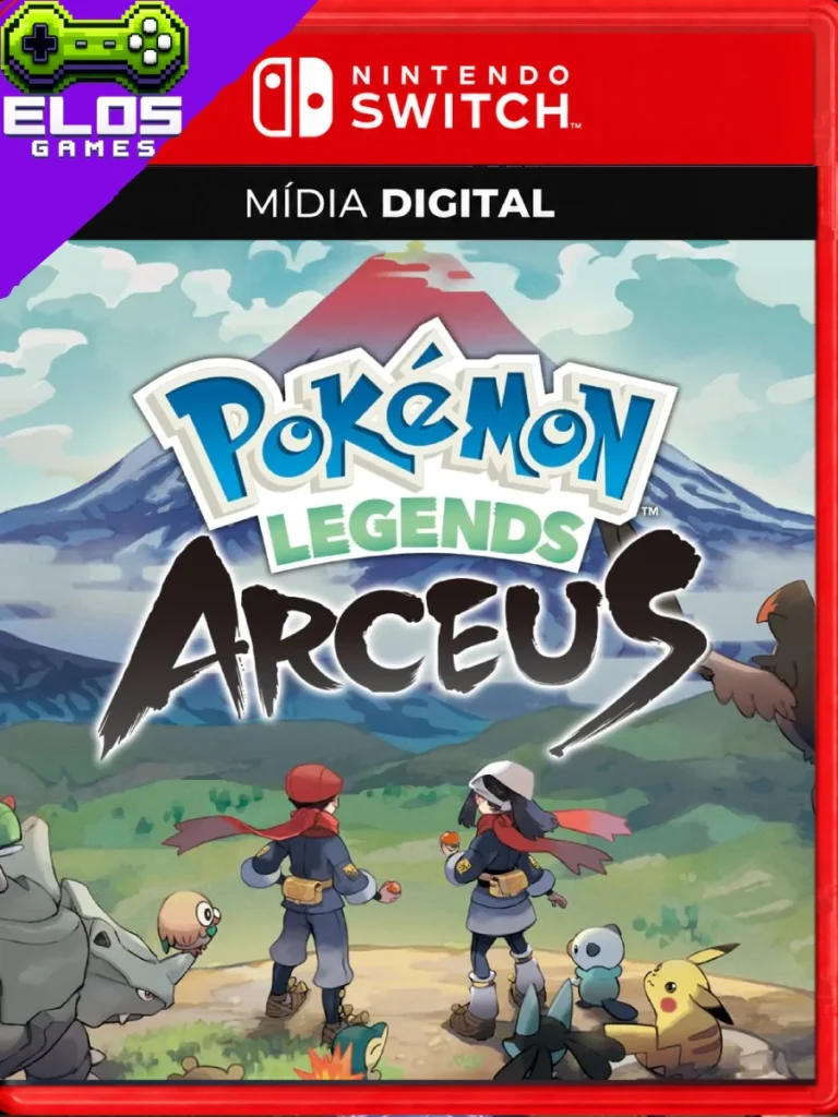 pokémon legends: arceus nintendo switch mídia digital