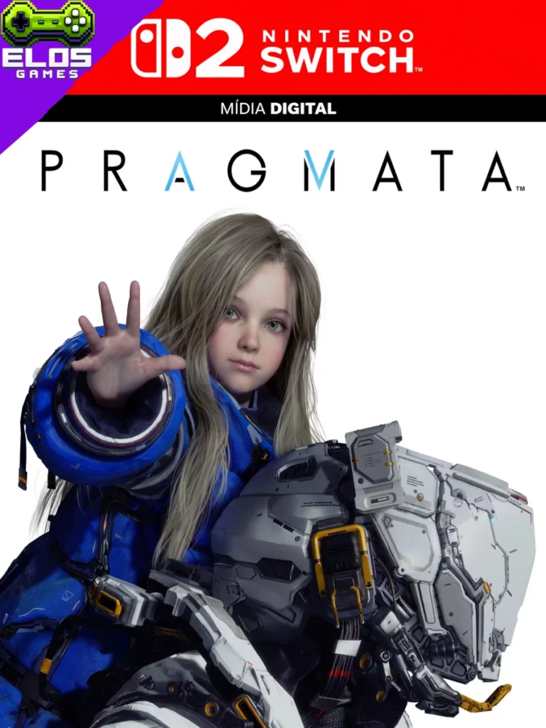 Pragmata jogo de ficção científica com Hugh e Diana