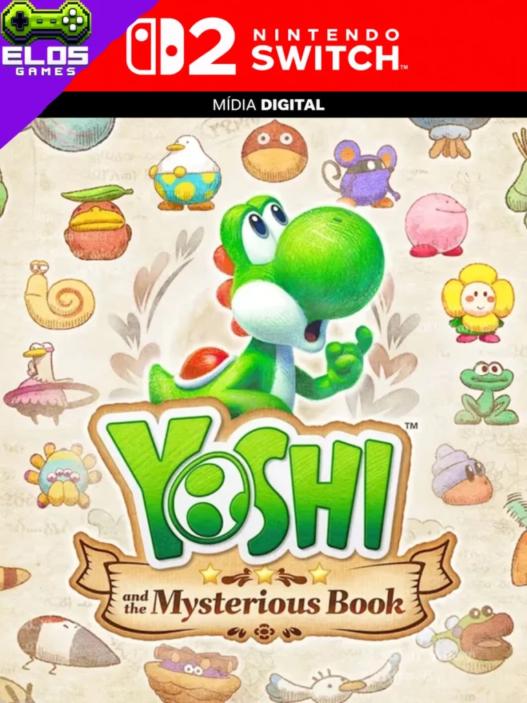 Yoshi and the Mysterious Book jogo de aventura Nintendo