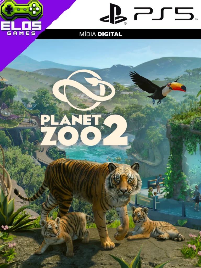 Planet Zoo 2 PS5 simulador de zoológico e vida selvagem